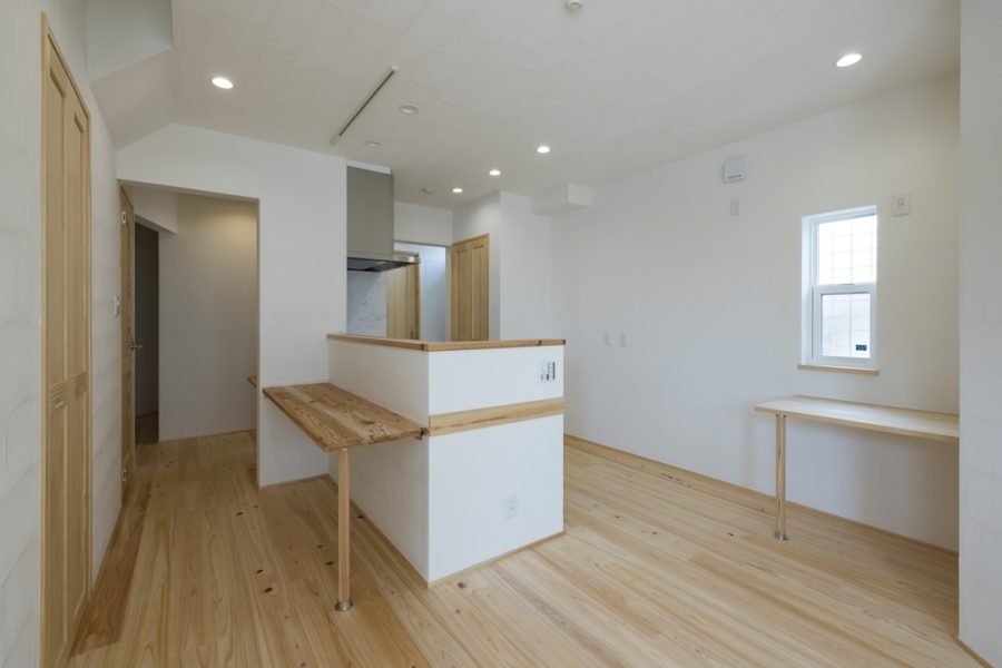 パノラマリビングルームのある 区分所有・分譲販売会